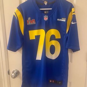 LA Rams Custom jersey funny 1776 w/ Super bowl LVI patch